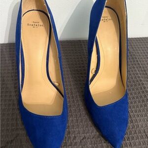 Zara Trafaluc Blue Heels – EU 39 Women
